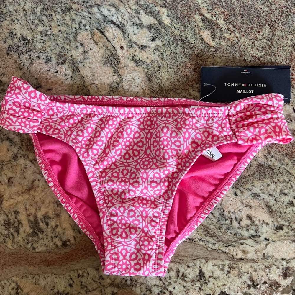 Tommy Hilfiger Pink Geometric Bikini